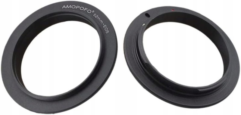 Pierścień adaptera 52mm-EF Canon EOS, Mark
