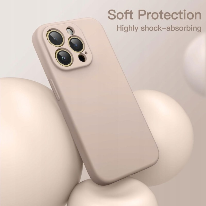 Silikonowe etui iPhone'a 14 Pro, Kompatybilne z magsafe, JETech