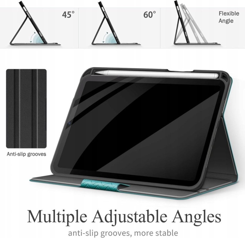 Etui do iPad Mini 6 2021 (6. generacji 8,3 cala), zielone - Auaua
