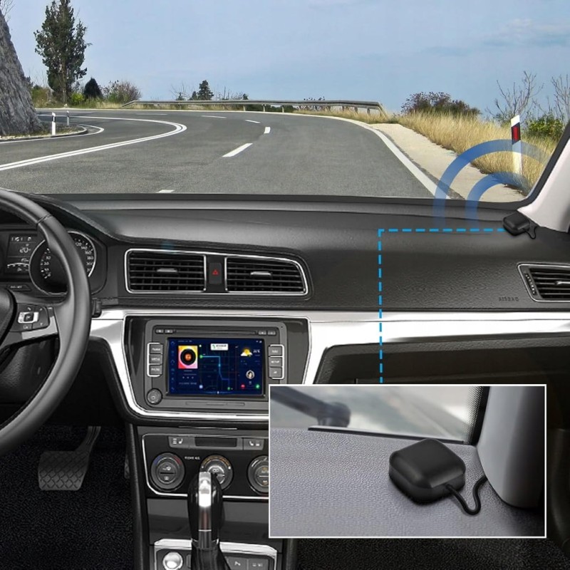 Samochodowa antena GPS SMA męska wodoodporna - Bingfu