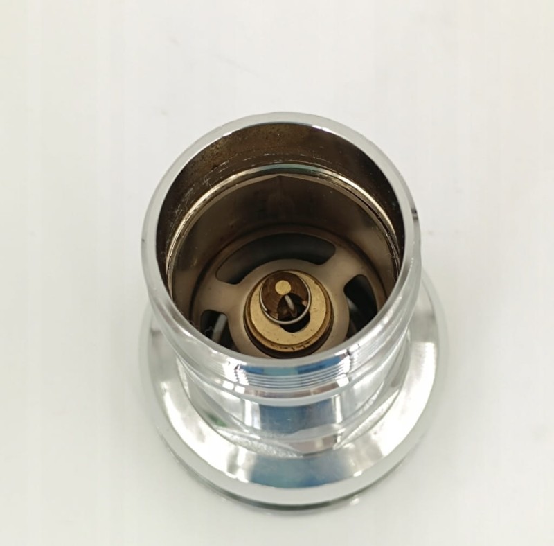 Profizeug24 korek do umywalki – zawór spustowy push-pop chromowany