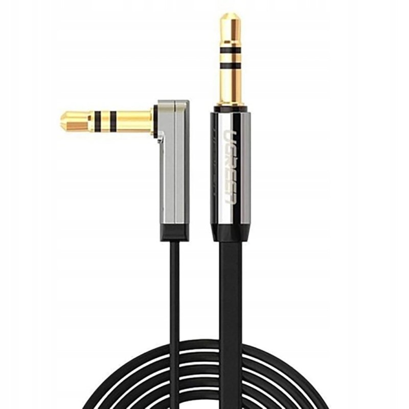 Kabel minijack Ugreen 10728 czarny 3m – przewód audio premium