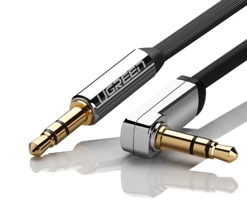 Kabel minijack Ugreen 10728 czarny 3m – przewód audio premium