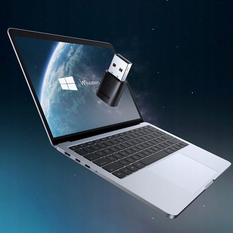 UGREEN CM390 Adapter USB Bluetooth 5.0 – czarny