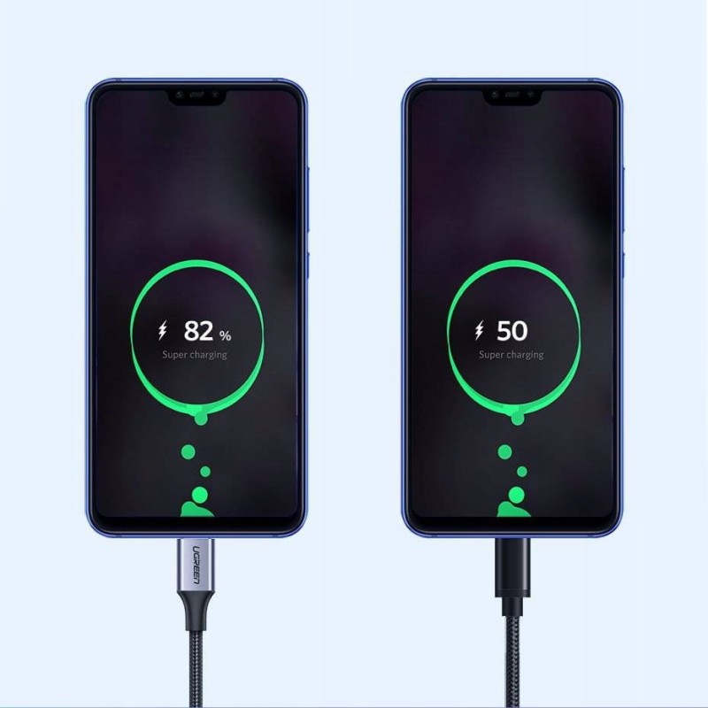 Ugreen kabel przewód USB - USB Typ C Quick Charge 3.0 3A 0,5m