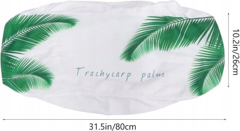 Garneck elastyczna osłona na klimatyzację 80 cm – wzór tropikalny