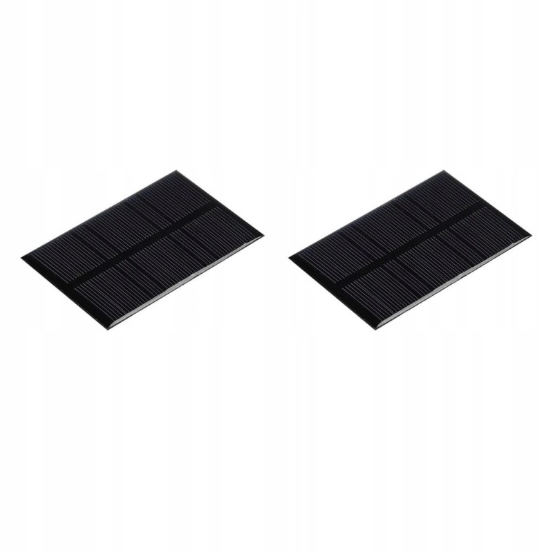 Mini panel słoneczny 5,5V 0,66W 120mA – zestaw 2 szt.- Sourcing Map