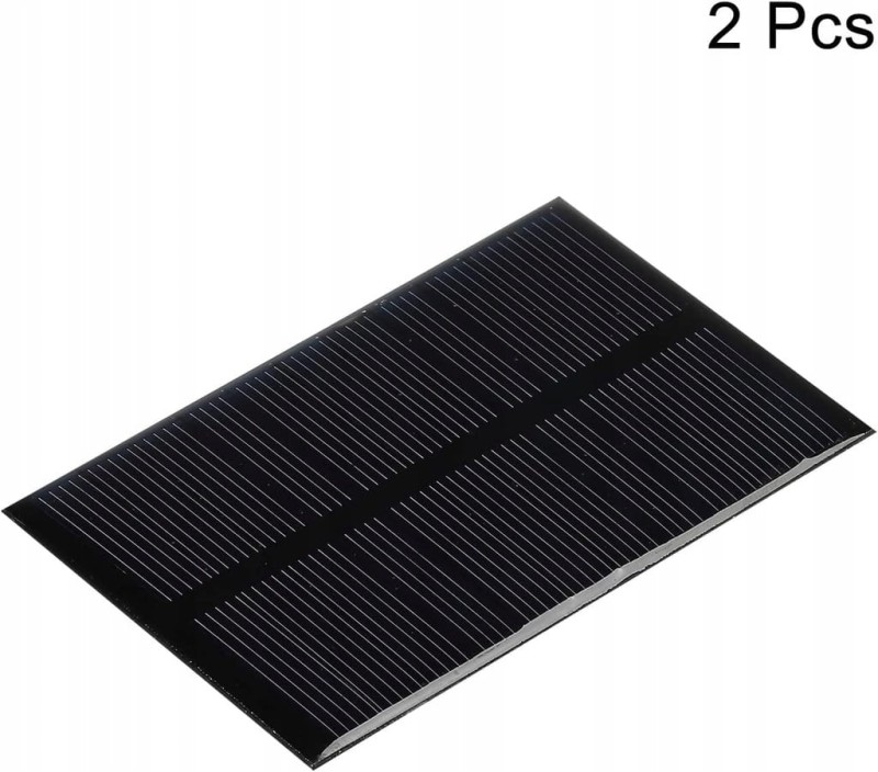 Mini panel słoneczny 5,5V 0,66W 120mA – zestaw 2 szt.- Sourcing Map