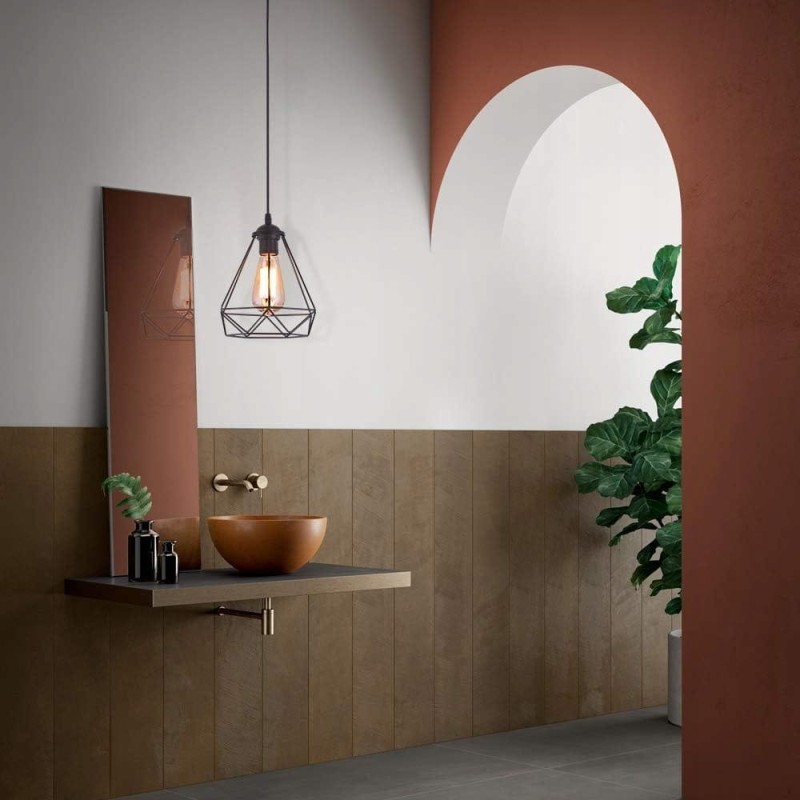 Lampa wisząca czarna loftowa, metalowa vintage metalowa E27 – Maxduyu