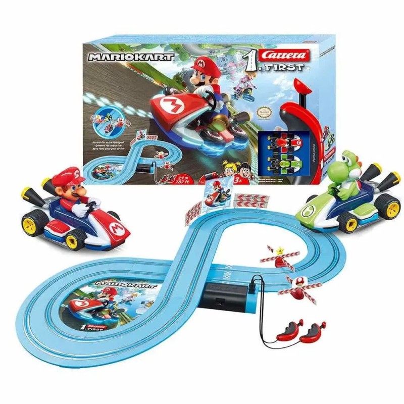 Carrera First Nintendo Mario Kart – tor wyścigowy 2,4 m dla dzieci