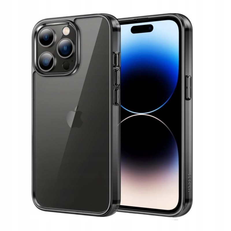 JETech Etui iPhone 14 Pro 6,1" Clear Black