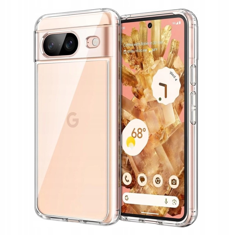 JETech Etui Google Pixel 8 6,2" 2023 Przezroczyste