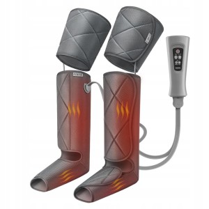 Renpho masażer kompresyjny nóg z ogrzewaniem 6 trybów, stopy, łydki, uda