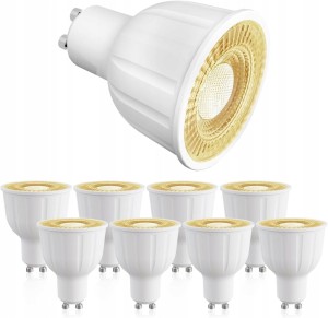 Ezmyma żarówka LED GU10 12 W 4000 K 1150 lm zestaw 8 szt.