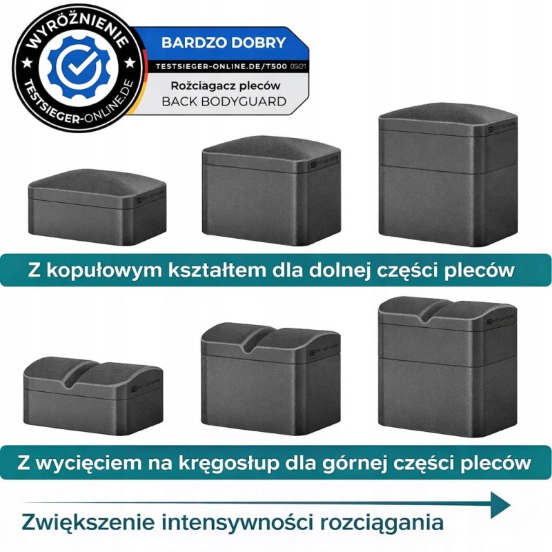Back Bodyguard zestaw do rozciągania pleców do jogi, regulowana wysokość