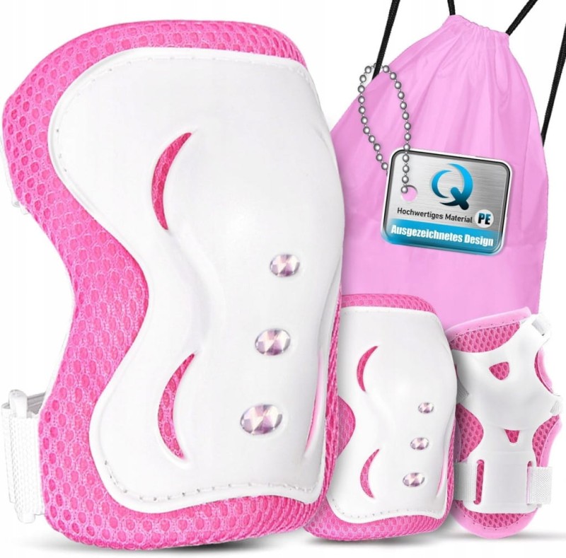 Zestaw ochraniaczy dla dzieci na kolana, łokcie i nadgarstki - Qintlectri