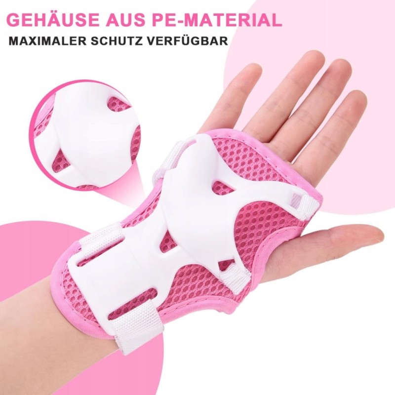 Zestaw ochraniaczy dla dzieci na kolana, łokcie i nadgarstki - Qintlectri