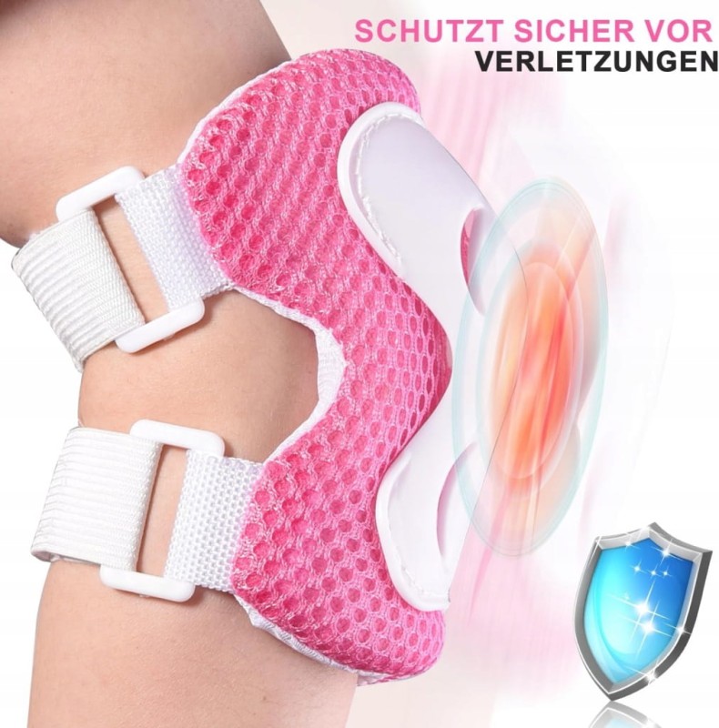 Zestaw ochraniaczy dla dzieci na kolana, łokcie i nadgarstki - Qintlectri