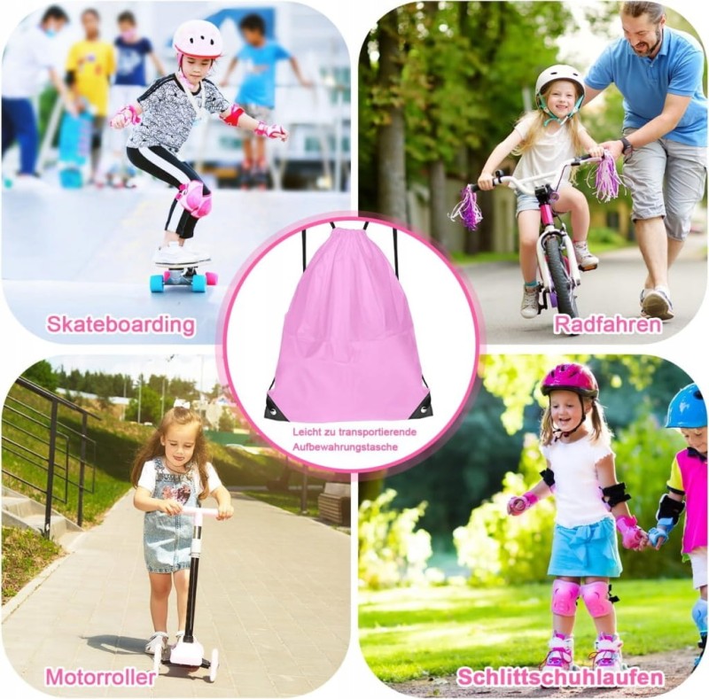 Zestaw ochraniaczy dla dzieci na kolana, łokcie i nadgarstki - Qintlectri