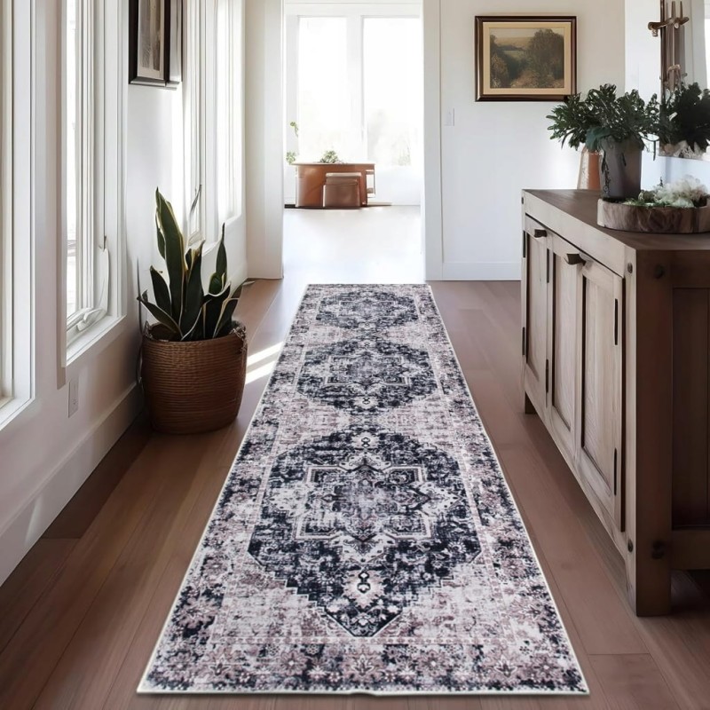 Chodnik kuchenny vintage 80x150 cm, antypoślizgowy dywan - Taleta