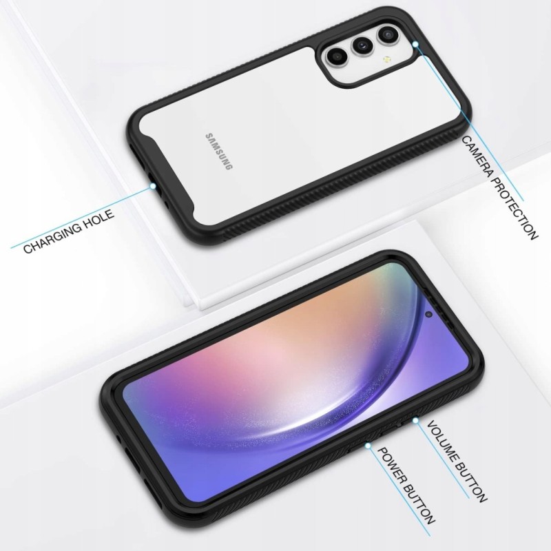 Etui 2 w 1 do Samsung Galaxy A54 5G ochrona 360 ekran + plecki - Cenhufo