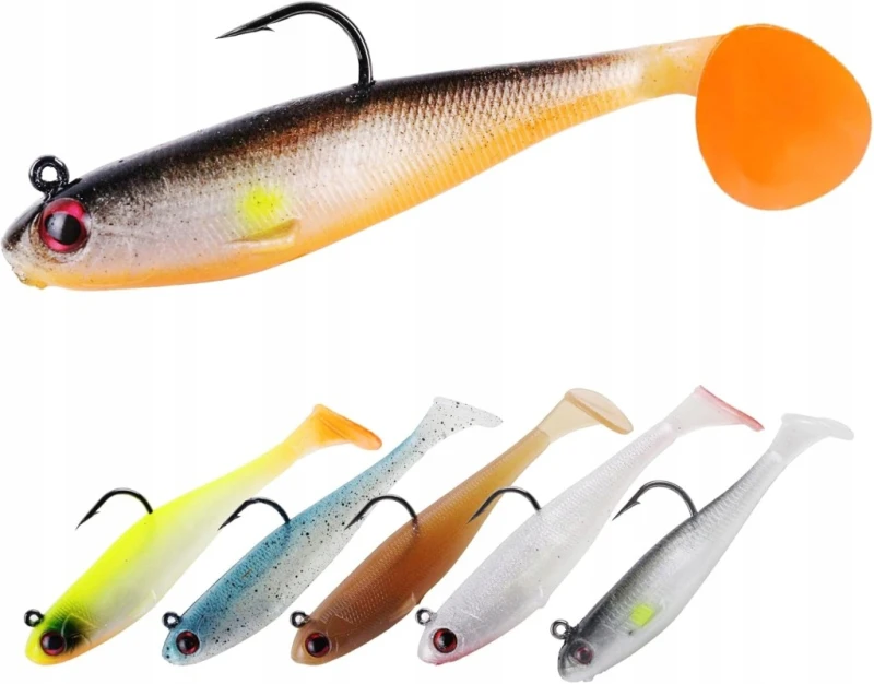 Zestaw przynęty wędkarskich na spinning 6 szt. 6,5 cm 6 g- Filltown