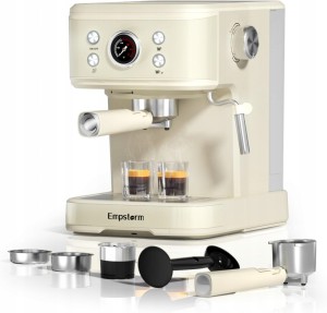 Ekspres ciśnieniowy do kawy espresso 20 bar 2w1 kapsułki + mielona Empstorm