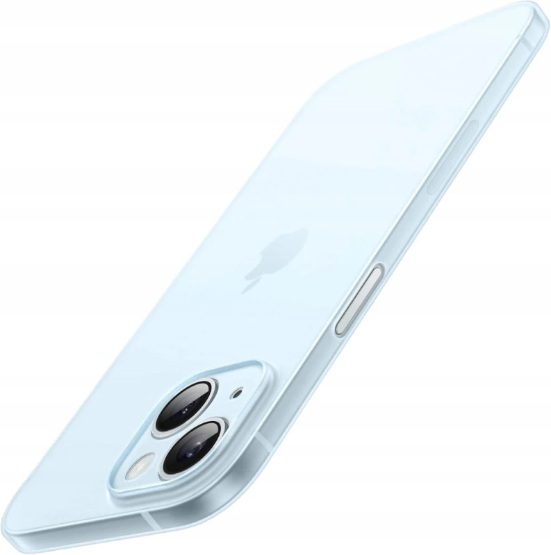 JETech Ultra Slim Etui iPhone 15 6,1 Niebieskie Matowe
