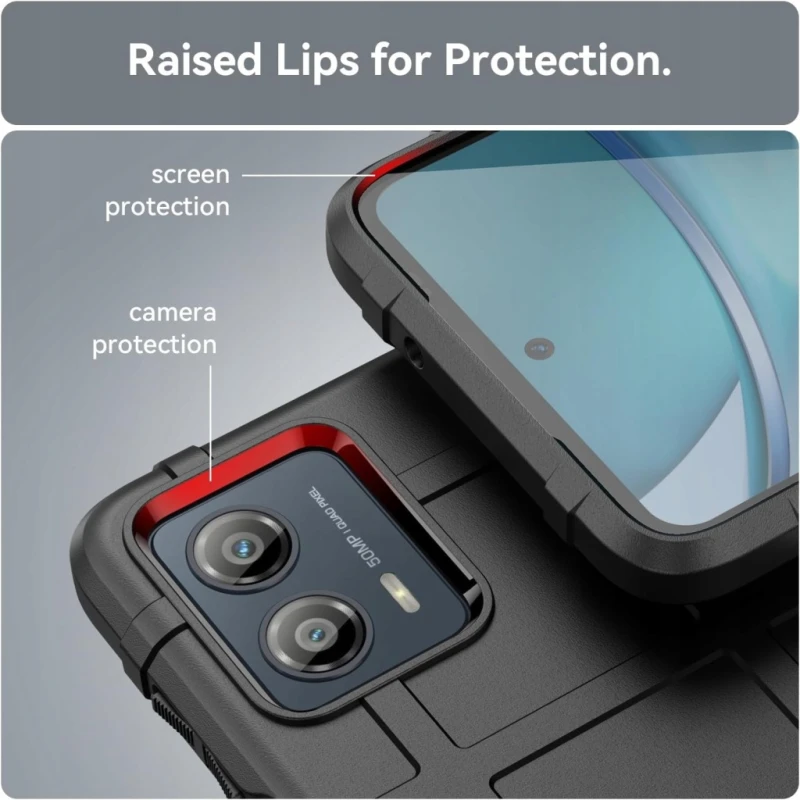 Etui silikonowe Motorola Moto G53 anti-shock slim, Anti Scratch- Baidiyu