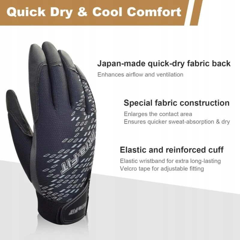 Rękawiczka antypoślizgowa do squasha i racquetball PU XL prawa- Intra-Fit