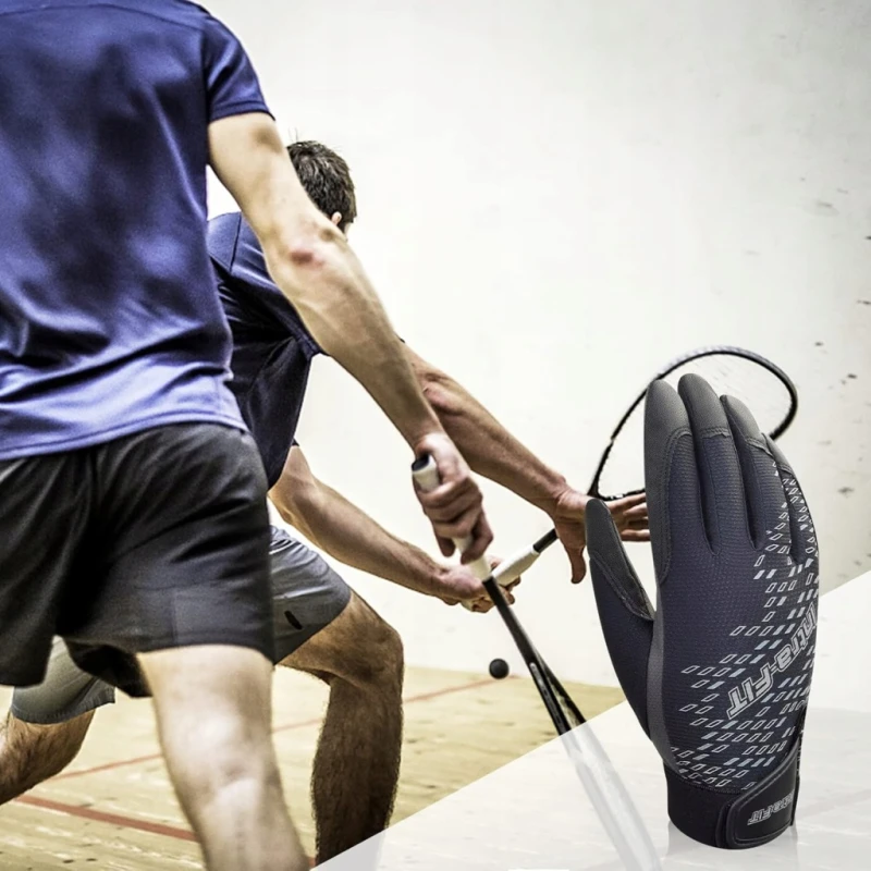 Rękawiczka antypoślizgowa do squasha i racquetball PU XL prawa- Intra-Fit