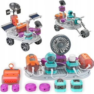 Zestaw STEM młodego odkrywcy 110 eksperymentów 201 elementów- RHD