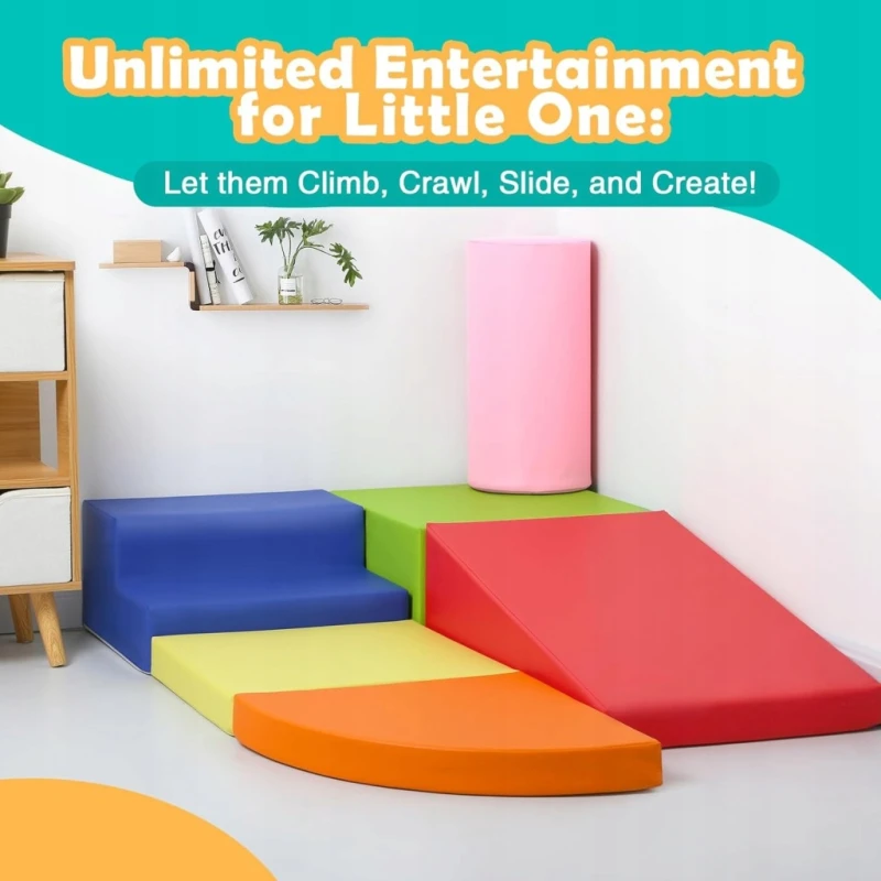 Wilwolfer piankowe klocki wspinaczkowe 6 elementów tor przeszkód