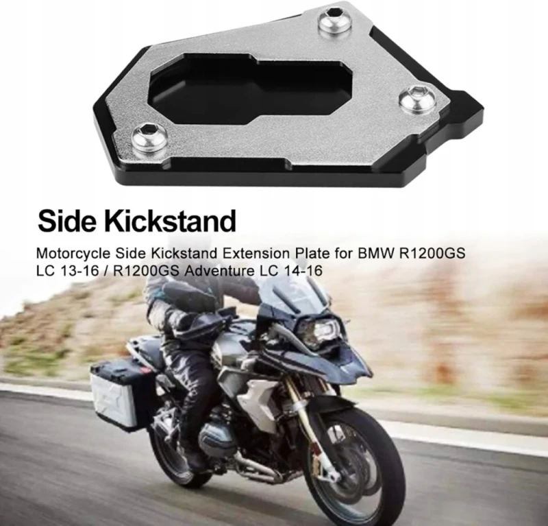 Poszerzenie stopki bocznej motocykla BMW R1200GS LC 2013-2016- Keenso