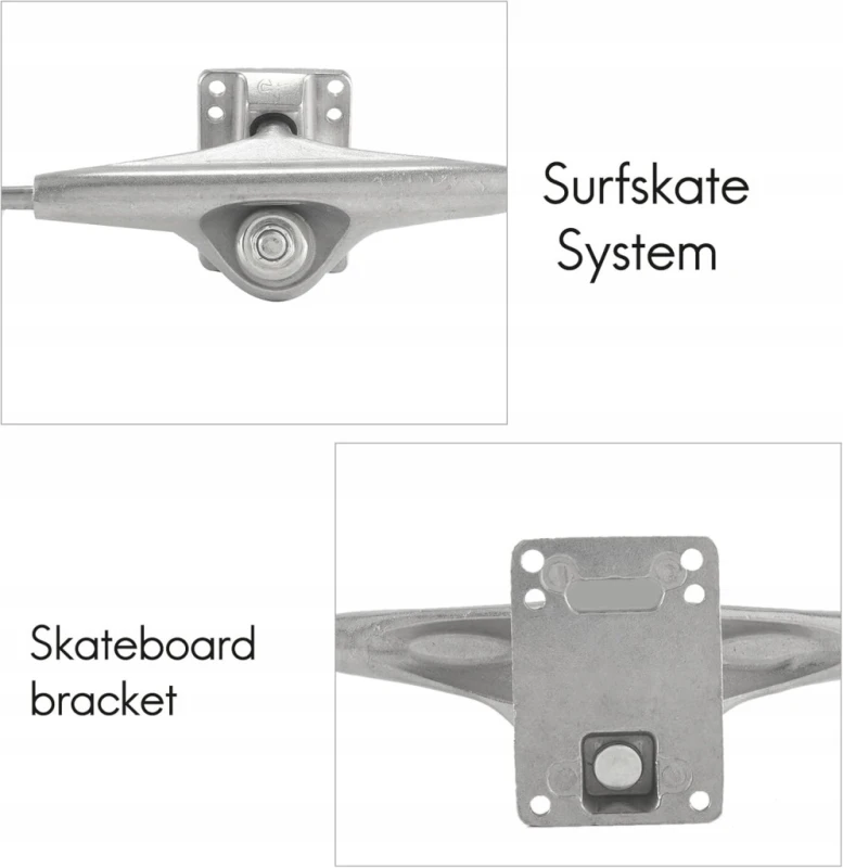 Adapter Surfskate S6 Land Surfing oś deskorolki czerwona- Lazycloud