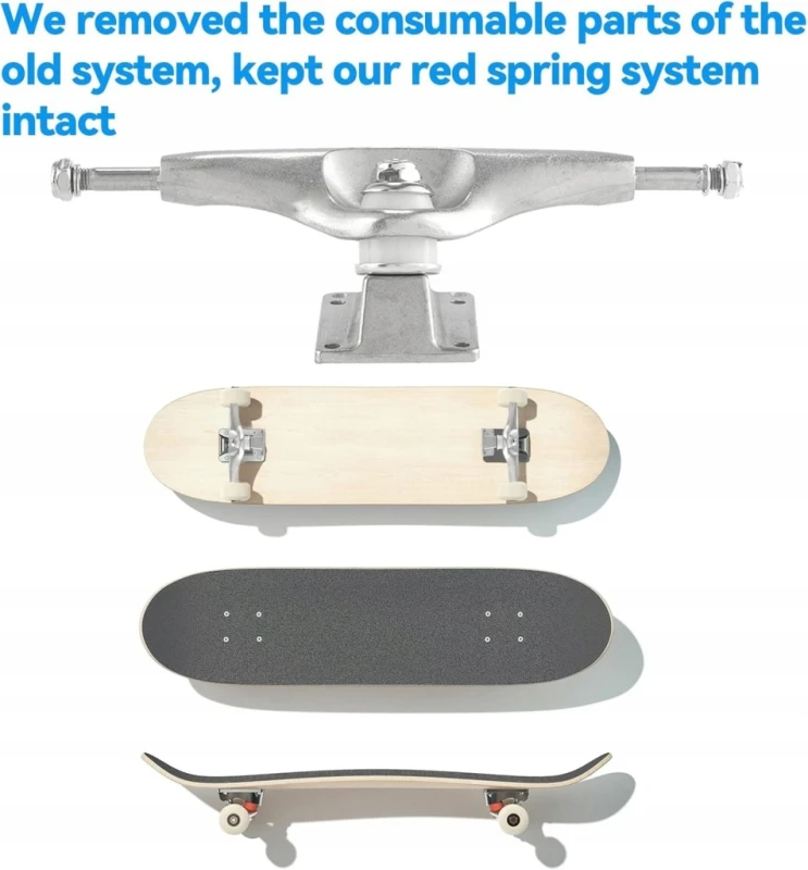 Adapter Surfskate S6 Land Surfing oś deskorolki czerwona- Lazycloud