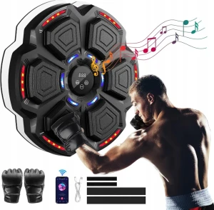 Fooing Smart Punching Machine – Maszyna Bokserska LED Bluetooth + akcesoria