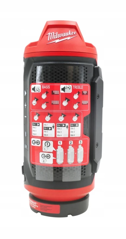 Milwaukee M12 SPEJSG2 – Głośnik Bluetooth PACKOUT USB-C 60 m- Body bez aku