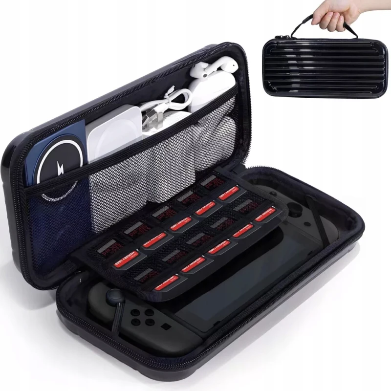 Etui do Nintendo Switch 2 wodoodporne walizkowe, wstrząsoodporne- Mhyaludo