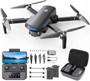 Holy Stone HS360E Dron FPV GPS z kamerą 4K EIS, 30 min. lotu, szary