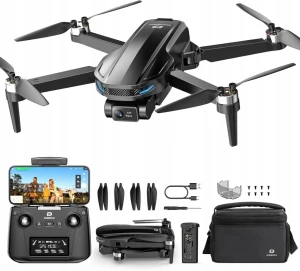 DEERC D65 Dron 4K EIS z 2-osiową stabilizacją, GPS, Aplikacja, Multicopter
