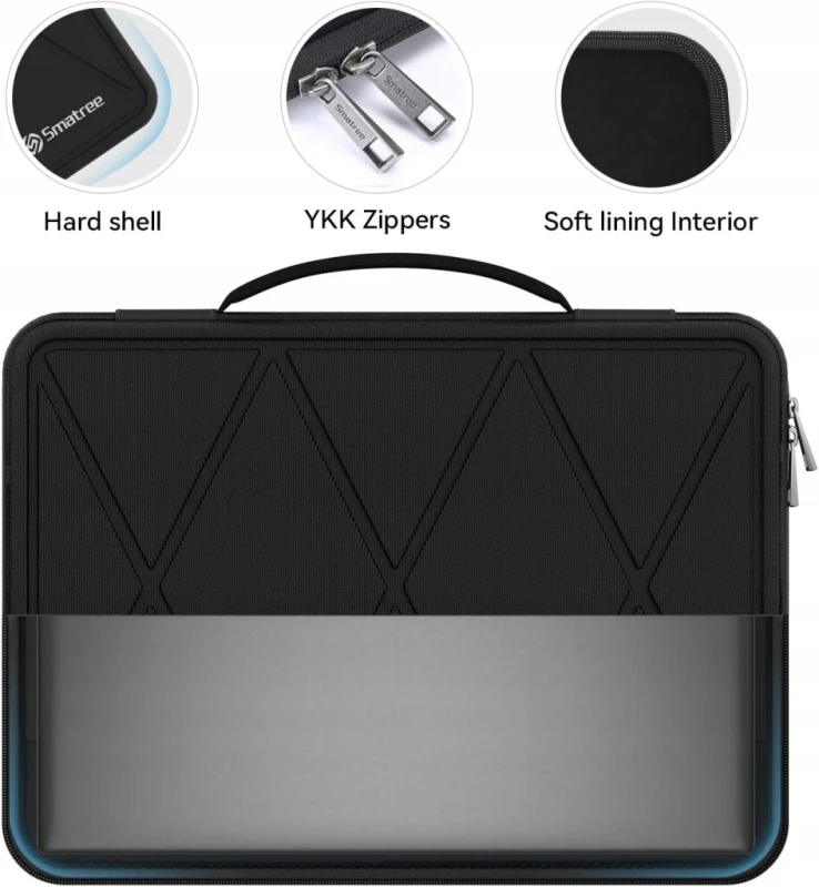 Smatree Hard EVA X8286, Torba, Etui ochronne 15,6", MacBook, MSI, Dell, HP
