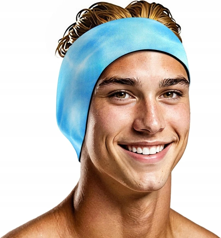 HeySplash Opaska do pływania z ochroną uszu rozmiar L 52–61 cm