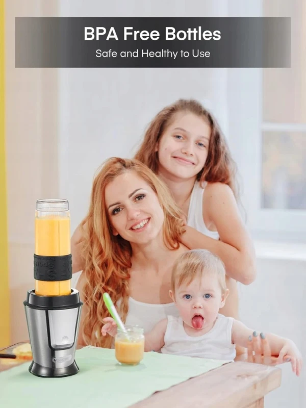 HOUSNAT Blender Smoothie Maker 3w1 500W