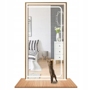 Moskitiera drzwiowa z zamkiem 90 x 200 cm, Rackbone Moskitiera dla zwierząt