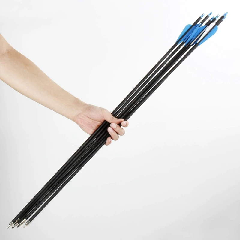 Strzały z Włókna Węglowego 80 cm do Łuku 8 Sztuk- Reawow