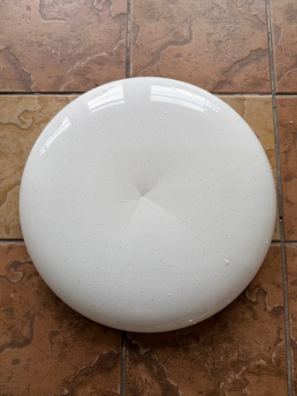 Autoday- Wentylator Sufitowy LED 36W z Pilotem i Składanymi Łopatkami