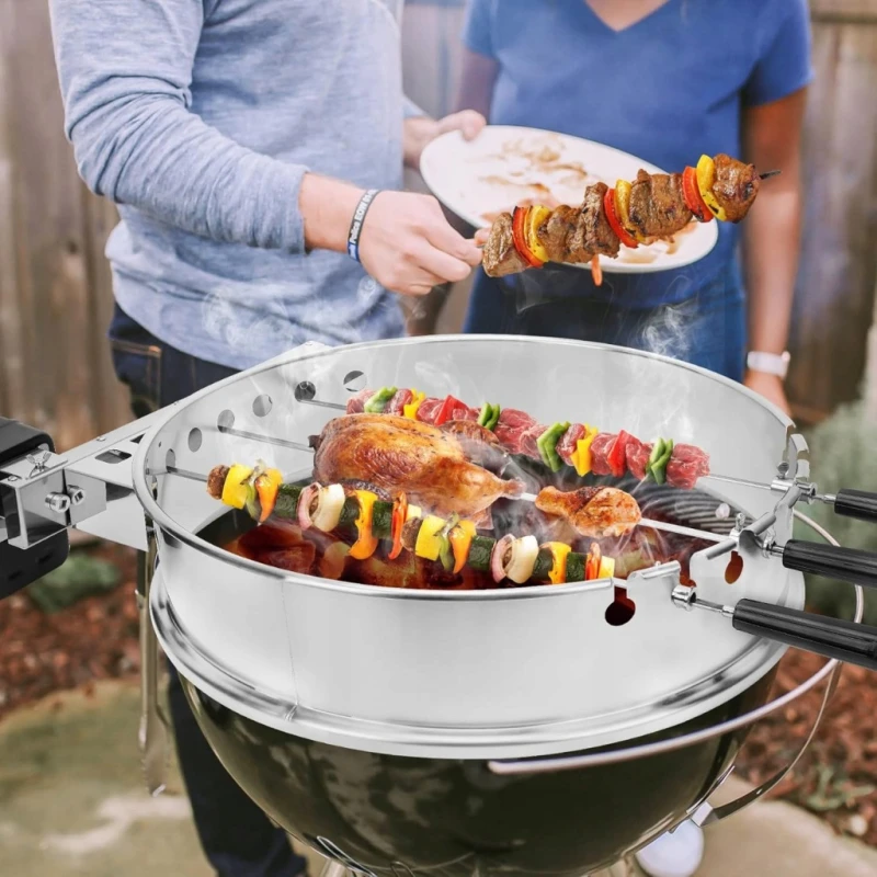 Kompletny zestaw do Szaszłyków Onlyfire BRK-6072 do Grilla Weber 57 cm