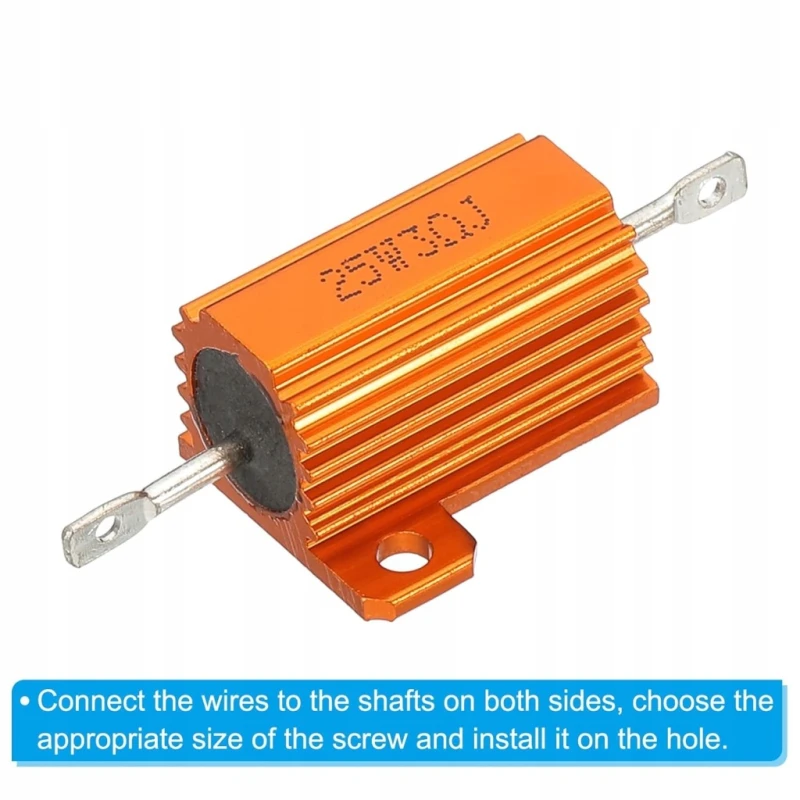 Rezystor drutowy 25W 3 Ohm 2 Sztuki- Patkil
