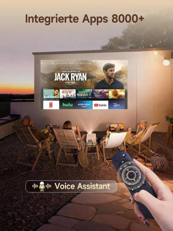 Projektor Magcubic HY450 Max 4K Android 14 WiFi 6, Autofokus